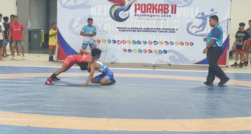 PERTANDINGAN PERTAMA PORKAB II BOJONEGORO 2026 CABOR GULAT