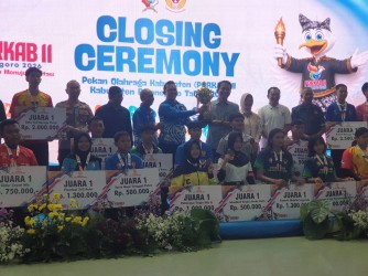 PORKAB II Bojonegoro Resmi Ditutup
